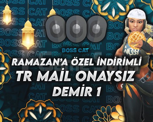 TR - DEMİR 1 - MAİL ONAYSIZ - ULTRA DÜŞÜK MMR!