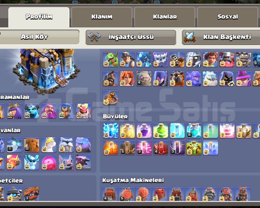 Köy Binası 18 fulle yakın herolar full 3 bin taş