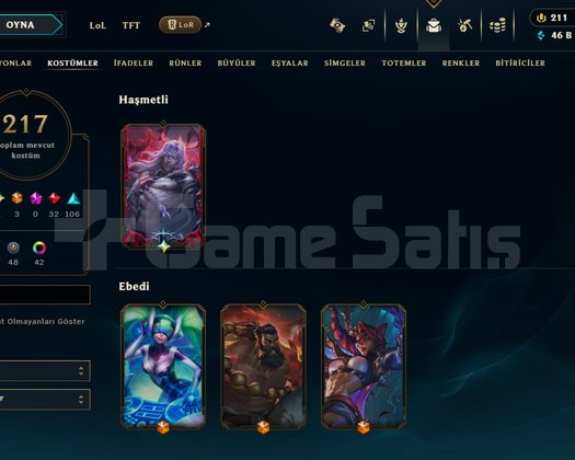 144 Kostüm | DJ Sona | Gold 3 | Hesapss