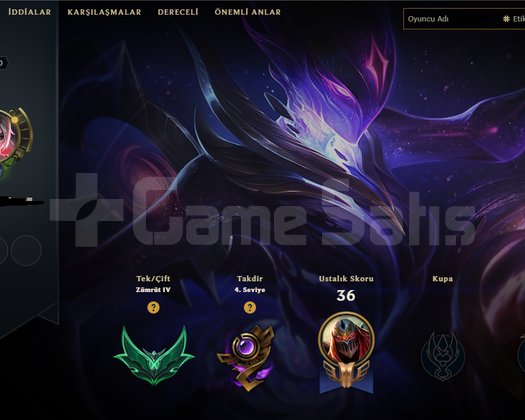 MasterElmas elo smurf hesap.
