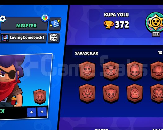 Brawl stars başlangıç hesabı kacmazz