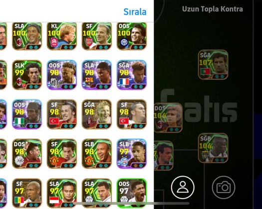 e footbal hesabı
