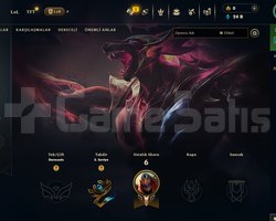 8 WİN RANKED HAZIR EUW FRESH UNRANKED 20K+ M.Ö