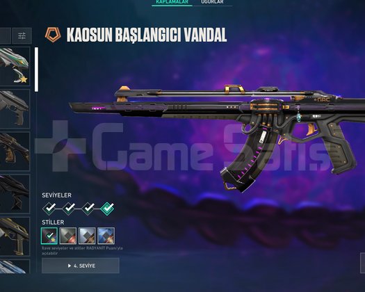 KAOS VANDAL / RADİANT ENT. SYSTEM OP / 3 BIÇAK