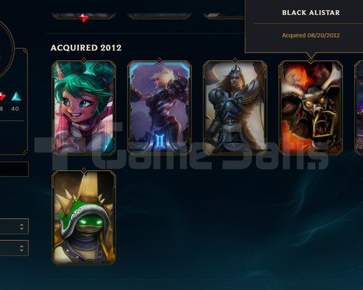 Black ALİSTAR - KING RAMMUS - 2012 RIVEN