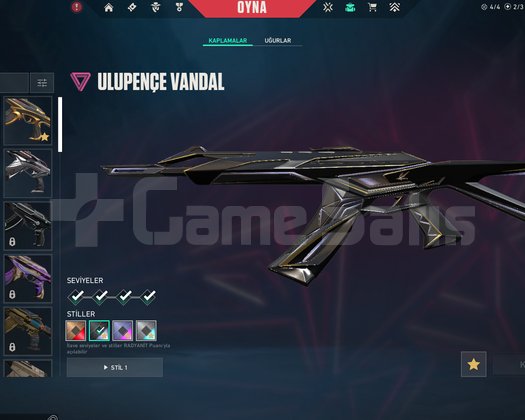 **TR / 4 VANDAL 2 BIÇAK / TEMİZ MAİNLEMELİK