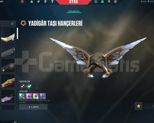 **TR / 4 VANDAL 2 BIÇAK / TEMİZ MAİNLEMELİK