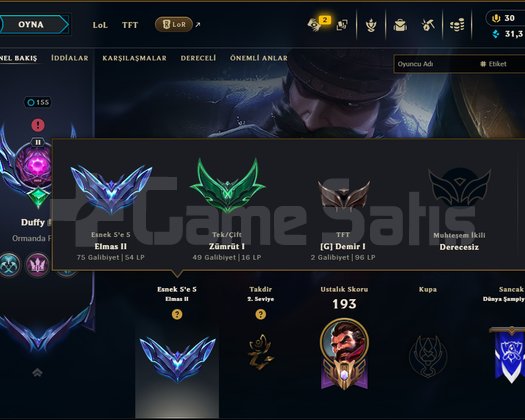 LOL + VALO HESABIM SATILIK SENELERİN EMEĞİ