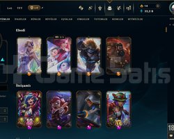 483 KOSTÜM 564 LVL 32K ÖZ EFSANE DOLU MAİL HESAP