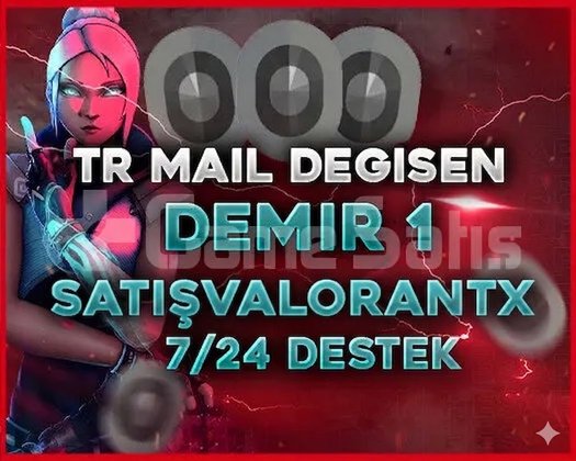 TR - DEMİR 1 - MAİL DEĞİŞEN - ULTRA DÜŞÜK MMR!