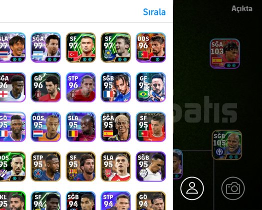 E fotball hesabı 3200+
