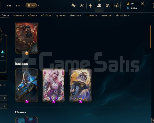 TR 83 LVL 33 SKIN ZÜMRÜT 3 HIGH MMR DEĞERLI SKIN