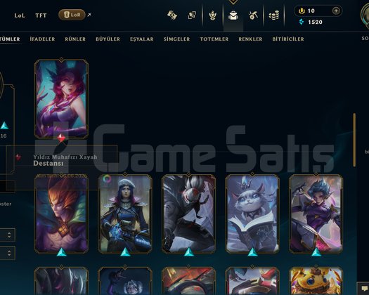 TR 83 LVL 33 SKIN ZÜMRÜT 3 HIGH MMR DEĞERLI SKIN