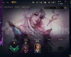 TR 83 LVL 33 SKIN ZÜMRÜT 3 HIGH MMR DEĞERLI SKIN