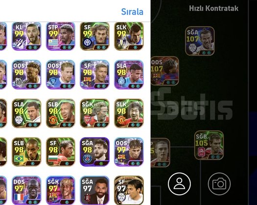 EFSANE HESAP EFOOTBALL