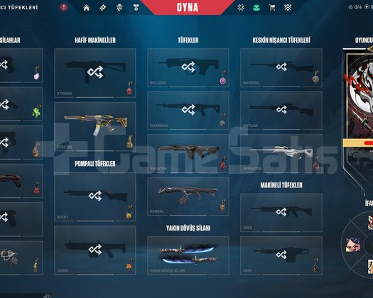 TR VALORANT AYAKASHİ SET VE  İLK SAHİBİNDEN