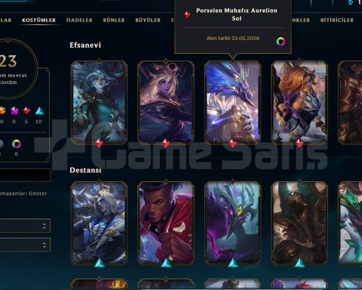 S25 MASTER GÖRMÜŞ D1 19 LP EFSANE KÖSTÜMLER 54 WR