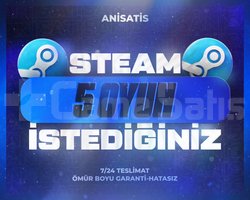 İstediğiniz 5 Oyun + OTO GUARD + Garanti 600+Oyun