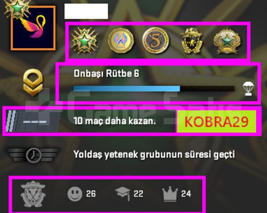 TEK FİYAT ! FACEİT ! 7 MADALYA 273 WİN 1798 SAAT