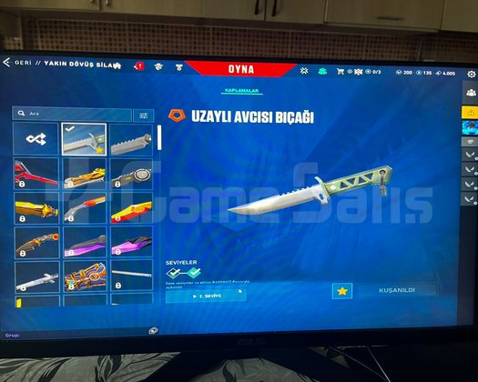 35 LEVELDE RANKEDI AÇILMIŞ HAZIR HESAP