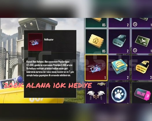 PUBG MOBİLE EN UCUZ POPÜLERLİK!  200K ALANA + 10K