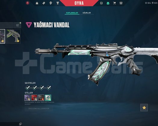 FULL ARTI FULL BIÇAKLI VANDALLI  PHANTOMLU HESAP