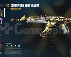 CHAMPIONS 2021 CHAMPIONS 2025 set dolu hesap