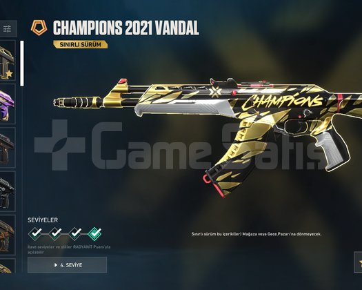 CHAMPIONS 2021 CHAMPIONS 2025 set dolu hesap