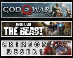 God Of War +The Beast +Crimson Desert