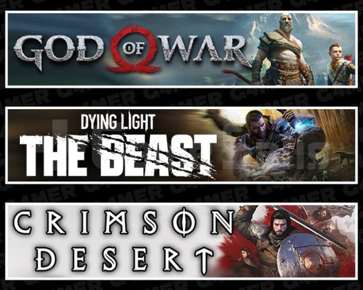 God Of War +The Beast +Crimson Desert