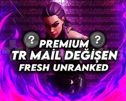 TR - PREMİUM 5 MAÇ UNRANKED FRESH - MAİL DEĞİŞEN!