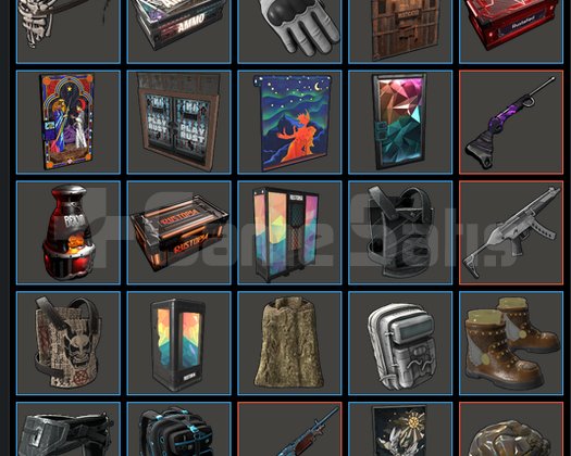 Rust Acc 5 DLC / werewolf mega kit all servers