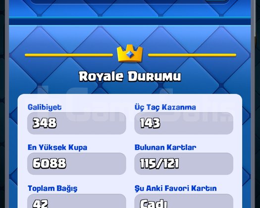 3000 Elmas +6000Kupa kaçırma İndirim Olur!!!