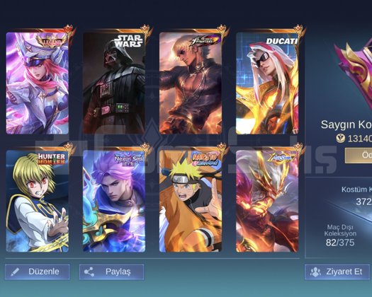 Leo ducati Argus Starwars Lukas Naruto Bedava