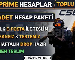 10 Adet CS2 Prime Hesap-İlk E-postalı-Drop Hazır