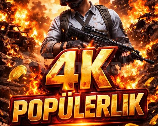 4 k popülerlik ucuz anında teslimat