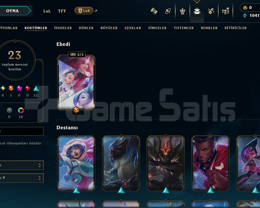 195 game 55.4 wr +21 -19 lp 1 ebedi kostüm dia 4