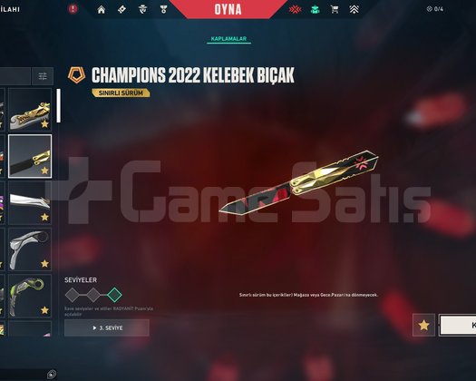 28 BIÇAK 22 VANDALLI FULL+FULL VİDEOLU CHAMPİONSLU