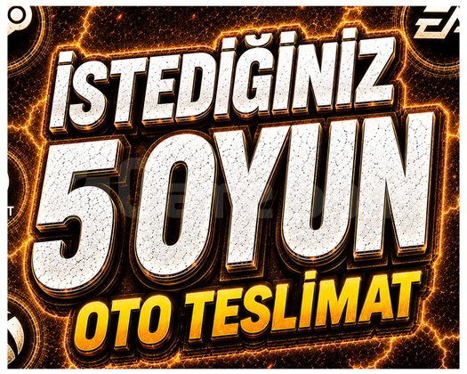 İSTEDİĞİNİZ 5 OYUN + OTO TESLİMAT + GARANTİ