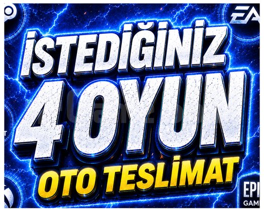 İSTEDİĞİNİZ 4 OYUN + OTO TESLİMAT + GARANTİ