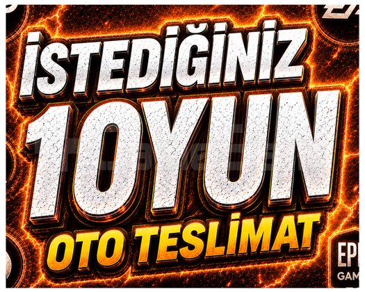 İSTEDİĞİNİZ 1 OYUN + OTO TESLİMAT + GARANTİ