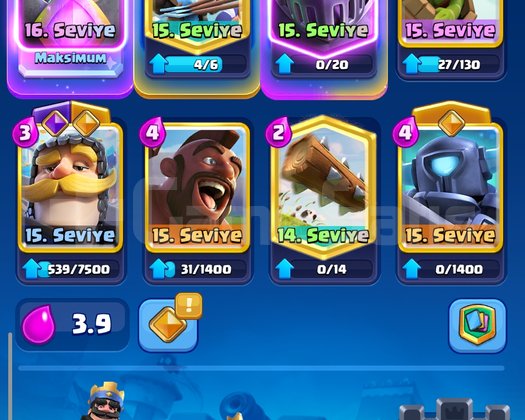 UYGUN FİYATLI CLASH ROYALE HESABI