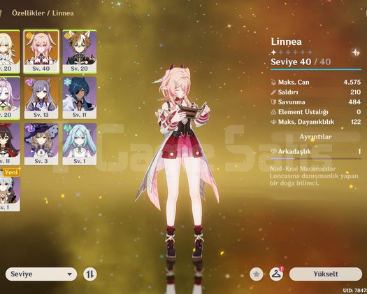 Ar16 Linnealı başlangıç hesabı ACİL SATILIK