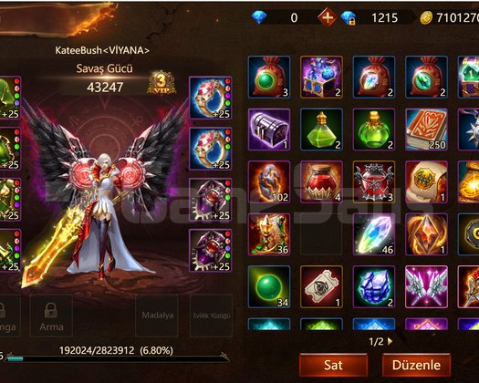 SERVER 235 36 LVL ALAN HESABI GELISIME ACIK UYGUN