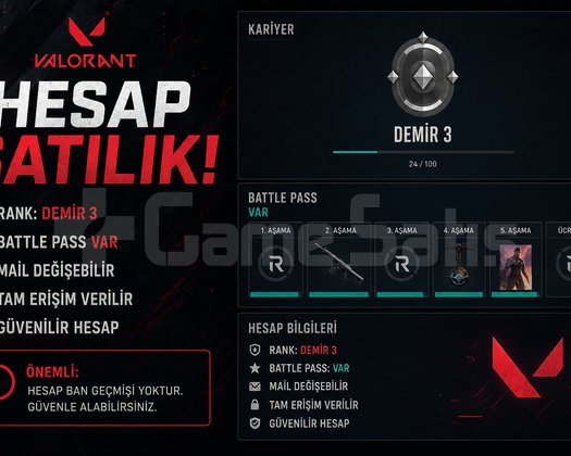 DEMİR 3 DOPDOLU BATTLE PASS+KURONAMİ