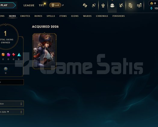 EUW Unranked | 1 Kostüm | LoL Hesap