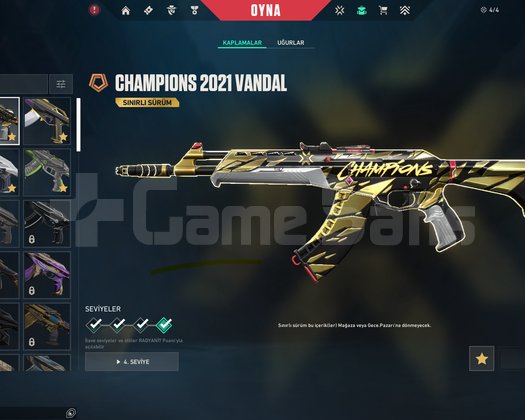 CHAMPİONS 21 VANDALLI İMMO 2 PEEK HESAP