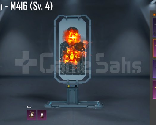 Kızıl Gökbıçağı m416 4 seviye