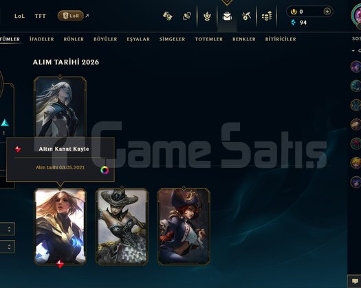 TR 30 LVL UNRANK HESAP SIRALAMA MAÇI OYNANMIŞ