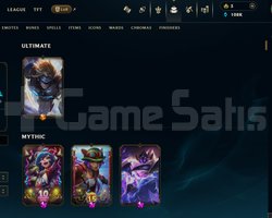 TR 192 Kostüm 172 Şampiyon Unranked Hesap